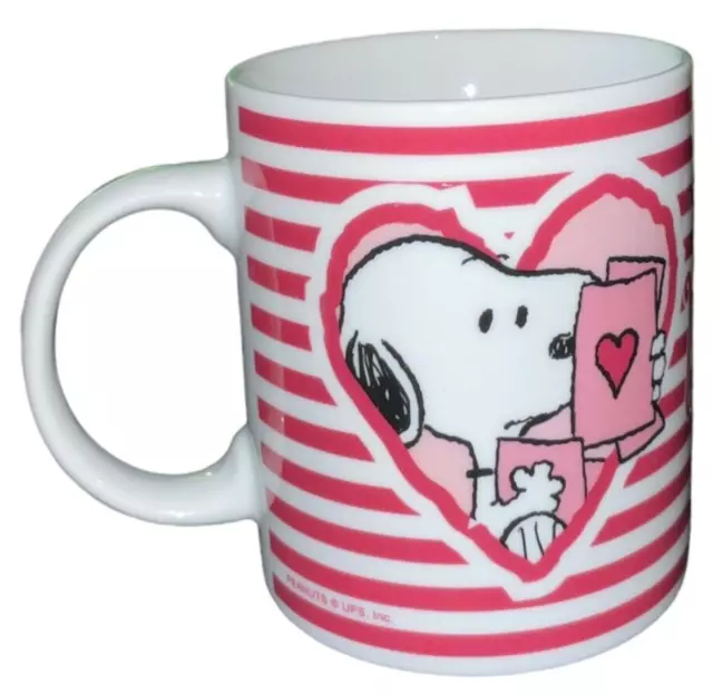 Snoopy Tasse Peanuts Love Kaffeetasse Kaffeebecher Becher Teebecher Cup - TOP ✅