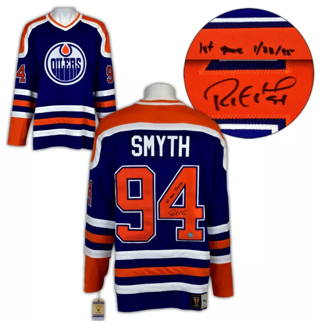 2012-13 Ryan Nugent-Hopkins Edmonton Oilers Game Worn Jersey – Battle of  Alberta – Photo Match – Team Letter