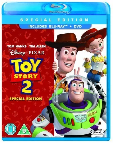 Toy Story 2 Blu-ray John Lasseter cert U 2 discs Expertly Refurbished Product