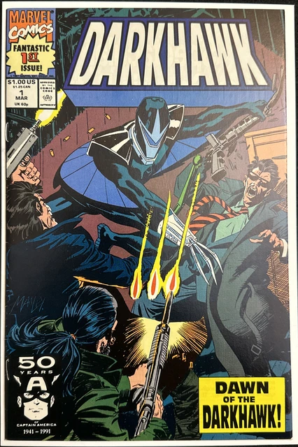 Darkhawk #1 (March 1991, Marvel) Origin & 1st appearance (Chris Powell)