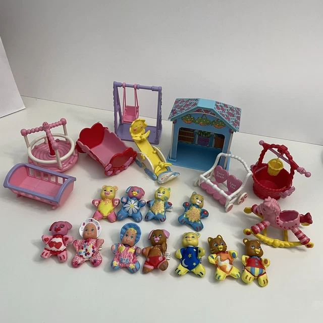 Lot De 10 Babies Galoob – Mini Figurines – Collection – Occasion