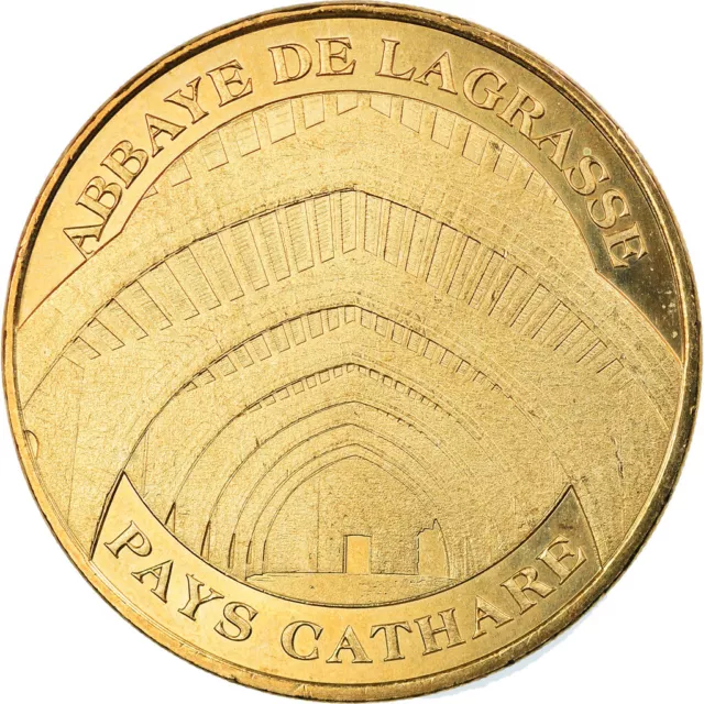 [#914521] France, Token, Touristic token, Lagrasse - Abbaye n°2, Arts & Culture,