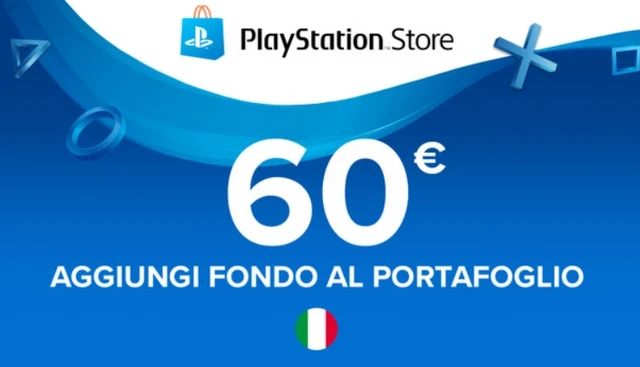 PlayStation Network Card 60 EURO (IT) PSN Key gift card