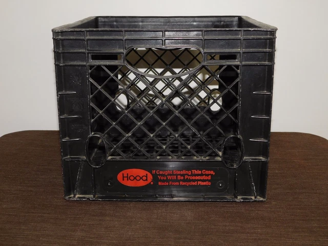 Vintage Hood Plastic Milk Bottle Box Crate