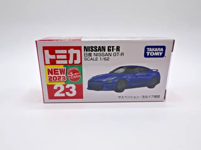 UK Stock - Tomica No.23 Nissan GT-R Japan Version (Takara Tomy) (2023 New)