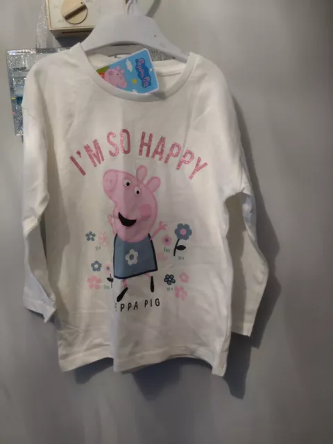 Gorgeous Girls Peppa Pig T-Shirt, 4 Years *Brand New With Tags*