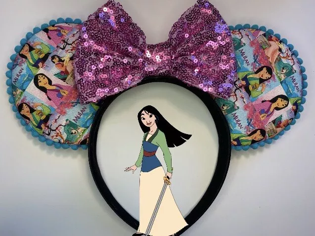 HANDMADE Mulan Inspired Mouse Ears