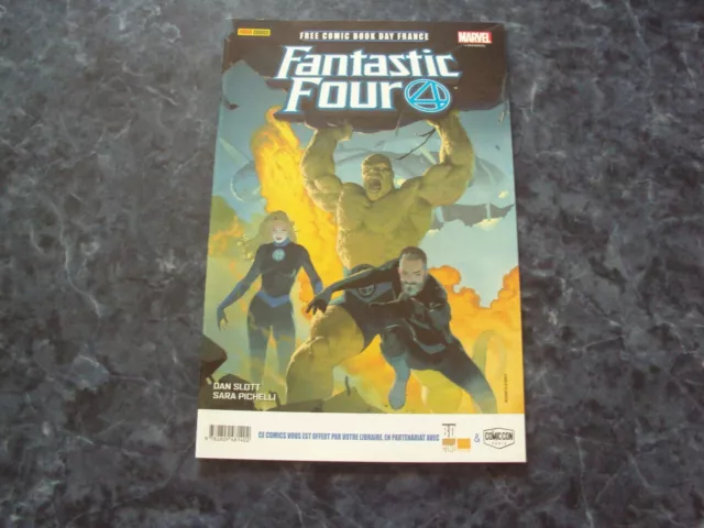 free comic book day France  FANTASTIC FOUR 4  + CONAN