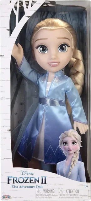NEW Walt Disney Frozen Movie Travel Toddler Doll - Elsa - 15inch/38cm new in box