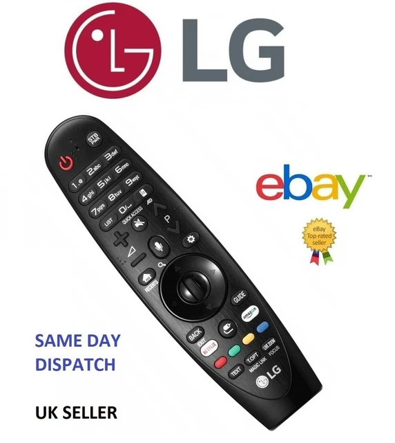 Replacement AN-MR650A Infrared Remote Control For LG Smart TVs (2017 Models Like OLED65B7P)