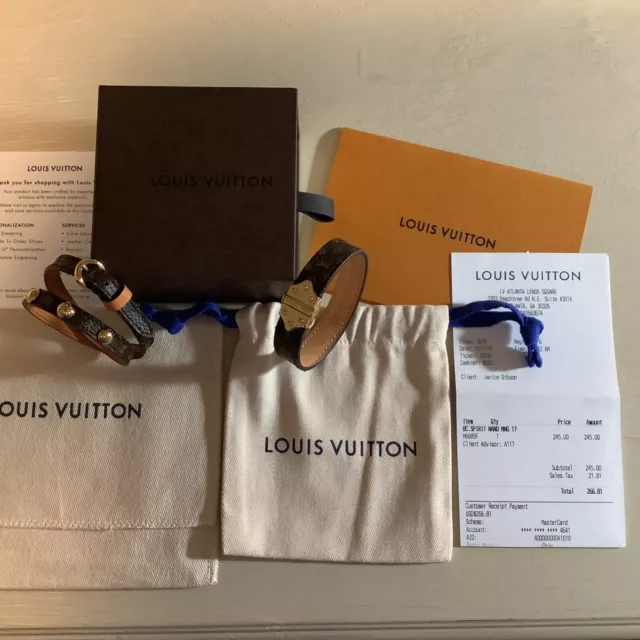 Louis Vuitton “Keep it” double bracelet