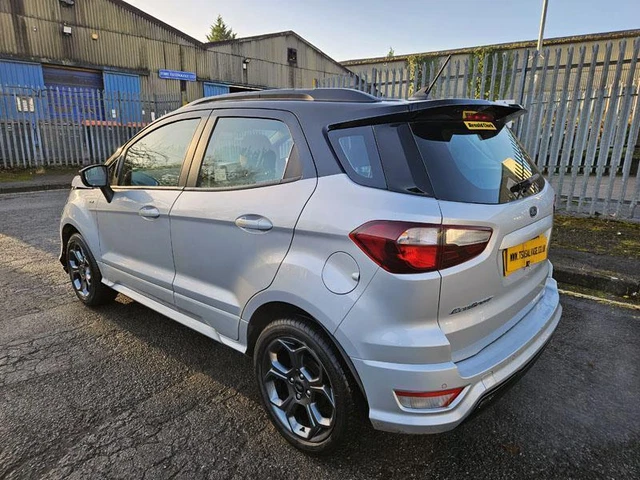 2019 Ford ECOSPORT 1.0 EcoBoost ST-Line 5dr Silver Damaged Salvage