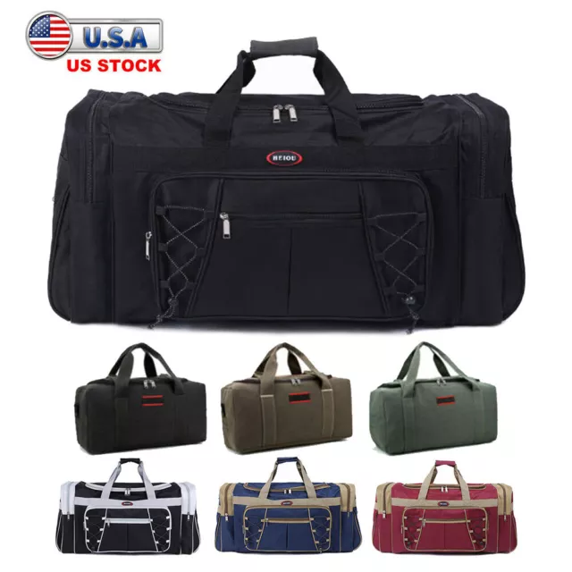 42L/70L/72L Men Women Duffle Bag Overnight Handbag Shoulder Travel Luggage Tote