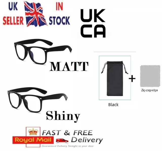 Reading Glasses +1.00 to + 3.50 Unisex Retro classic  CE/ UK CA+ BAG+CLOTH CLEAN