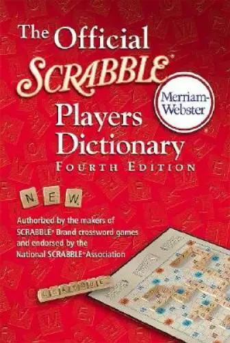 The Official Scrabble Players Dictionary - Mass Market Paperback - GOOD