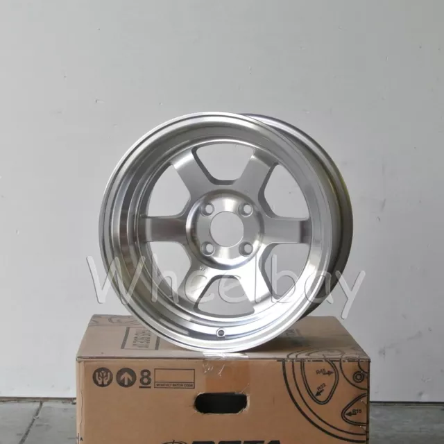 4  Rota Wheel Grid V 2-15X7 Offset:20  & 2-15X8 4X100 Offset:0 Frs Last Set