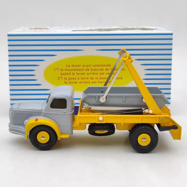 1:43 Atlas Dinky Toys 34C Camion Berliet Multibenne Marrel Diecast Car Models