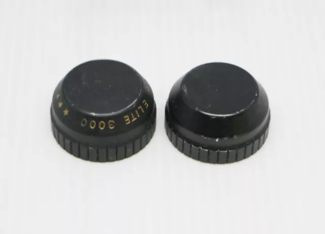 Bushnell Elite 3000 Series Hunting Scope Windage Elevation Caps Matte 23x14x12mm