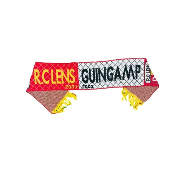 Écharpe Vintage RC Lens – Coupe D’Europe 2002-2003 – Supporters Lensois