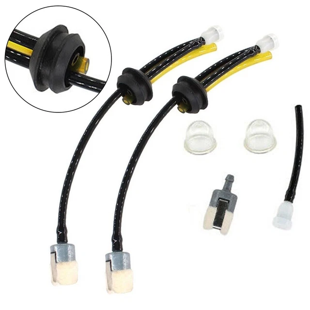 Tuyau Carburant Avec Filtre Pour Débroussailleuse - Universel - Compatible Honda GX22, GX31, GX35 Et Autres