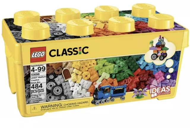 LEGO Classic LEGO® Medium Creative Brick Box (10696) 484 Pieces Lego early learn