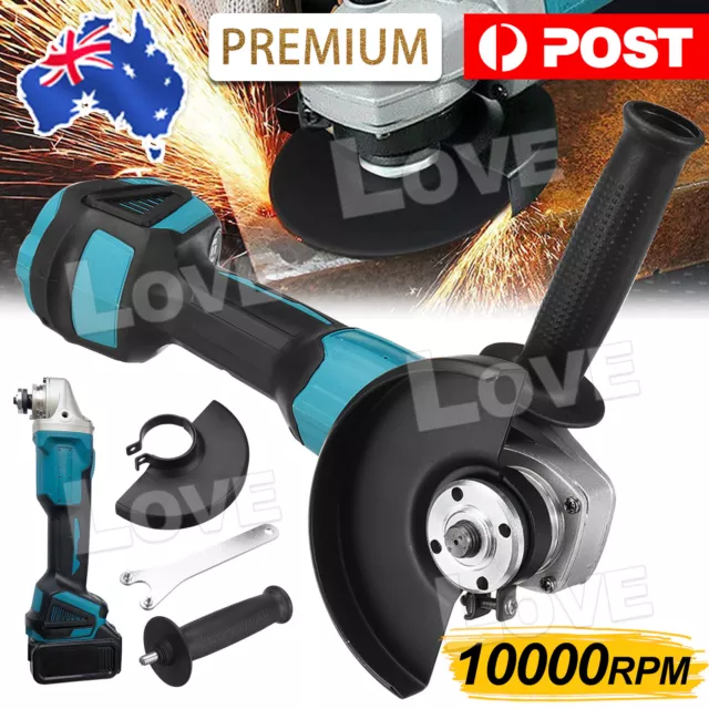 125mm Angle Grinder Replace Brushless For Makita 18V Battery DGA504Z Cordless