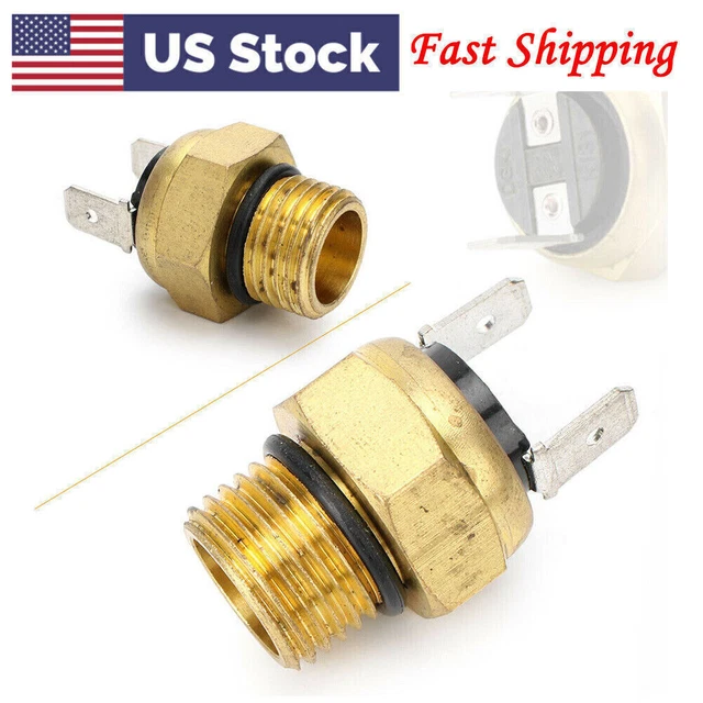 For Honda Model VTR1000 VT600 Radiator Cooling Fan Thermo Thermostat Switch Gold