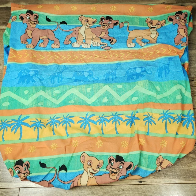 VINTAGE DISNEY LION King 2 Simbas Pride Twin Fitted Sheet £18.89