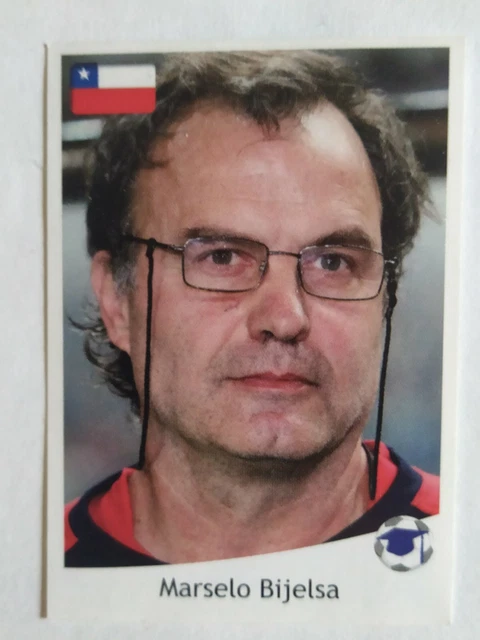 Marcelo Bielsa ultra seltener Aufkleber - Head Coach WC 2010