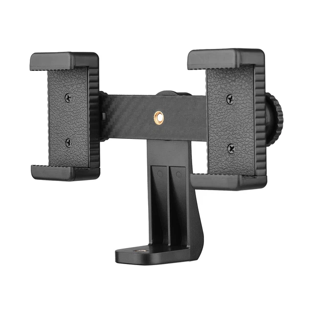 Supporto telefono doppio supporto treppiede orizzontale verticale T4B8