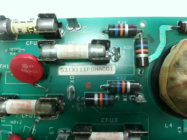 GE Fanuc 531X111PSHACG1 MFC Power Supply Board - Reconditioned 3