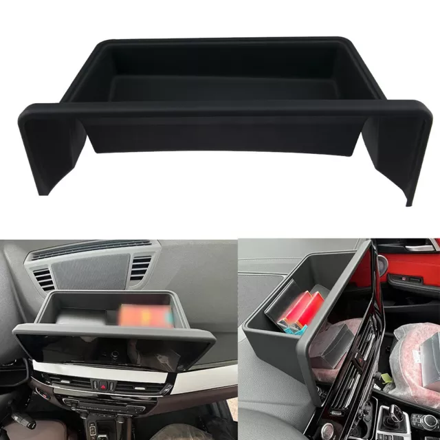 Black Stylish Storage Box for BMW X3 X4 2022 2023 Console Center Organ