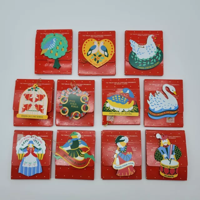 AVON Vintage The Twelve Days of Christmas Ornament Replacements - YOU PICK