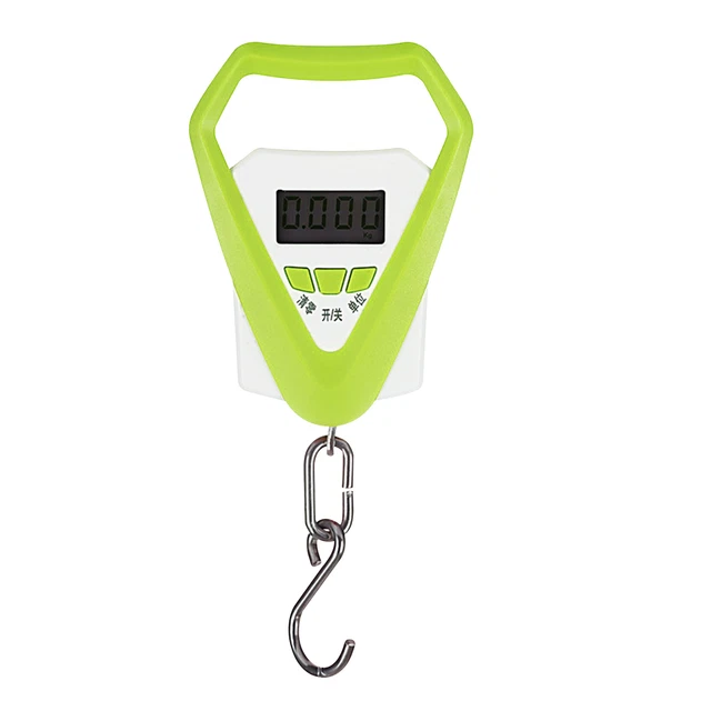 Comodo gancio elettronico bagaglio LCD scala manuale 20 kg/50 g