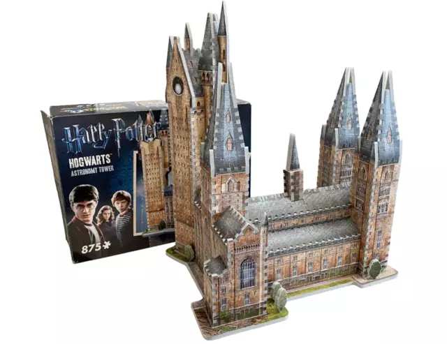 Wrebbit 3D Puzzle Harry Potter Hogwarts Astronomy Tower 875 Teile