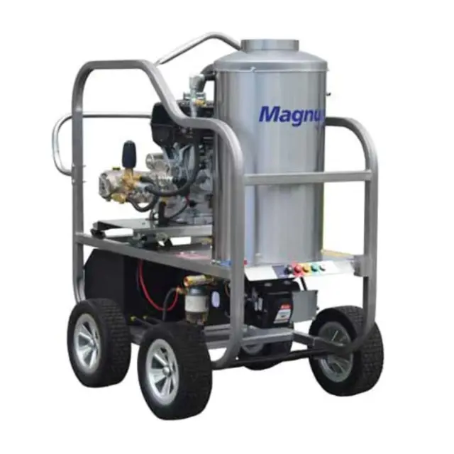 Nilfisk Magnum 4000 Psi 15 L/min Hot Water Petrol/ Diesel Heater Pressure Washer