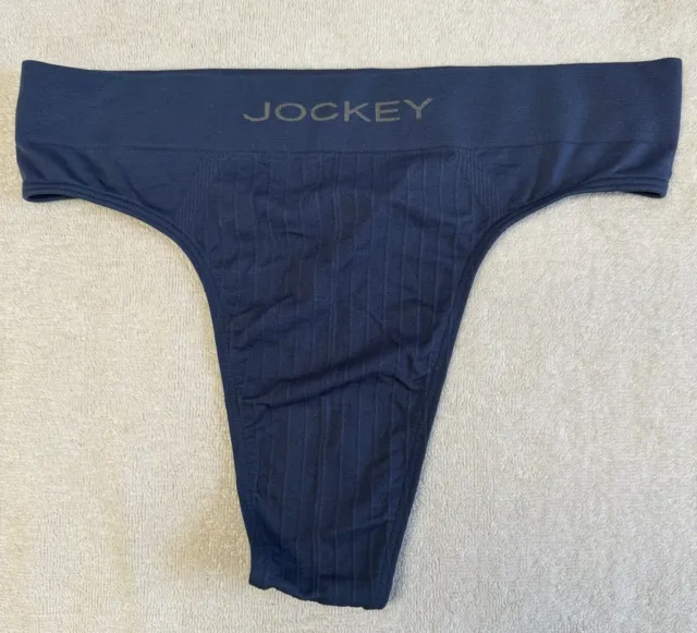 Jockey mens seafoam blue modal seamfree G-string thong underwear size M L  XL 2XL