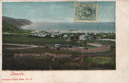 Antigua Postal Tenerife Nobrega's English Bazar 15 Postcard Postkarte    Cc00753