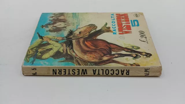 fumetto RACCOLTA WESTERN editrice ALPE numero 5