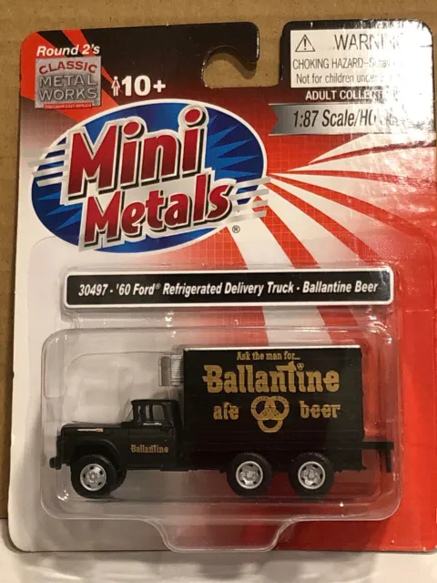 HO - Mini Metals.  ‘60 Ford - Refrigerated Delivery Truck