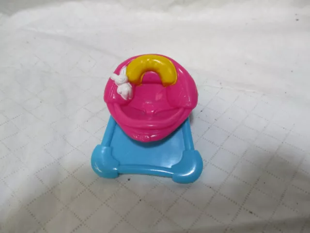 Fisher Price My First Doll House part Furniture nursery baby walker bouncer Pink