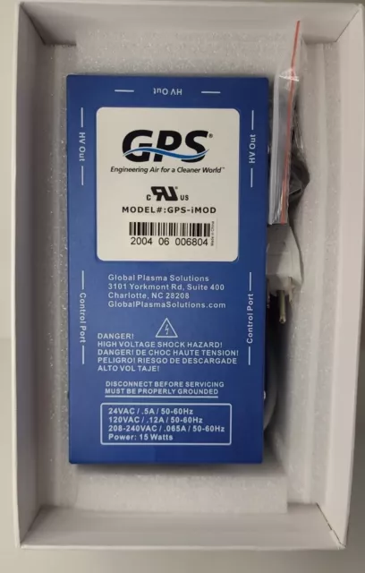 NEW GPS-iMod Power Supply For Modular Needlepoint Bipolar Ionization System NBPI