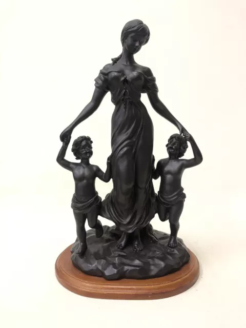 Loving Mother With Her Children Figurine