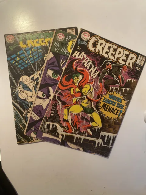 The Creeper Lot 1, 2, 5 App Creeper, First DC written work by Dennis Oneil