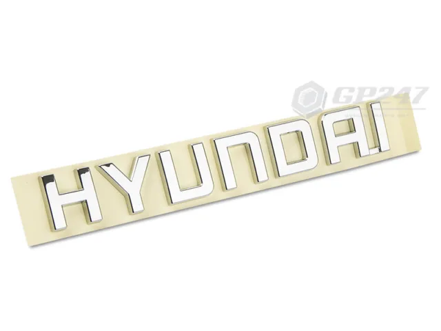 Lettering Emblem Badge Genuine Hyundai i10 i20 i30 i40 ix20 ix35 Santa Fe Tucson