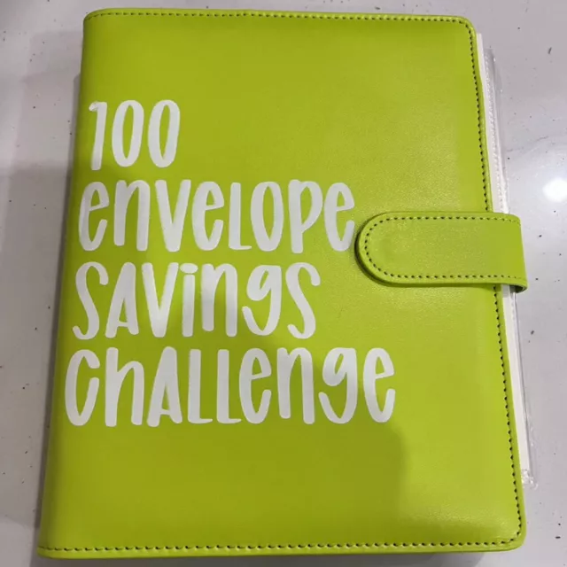 100pcs Envelope Challenge Box Set, Budget Planner Book For
