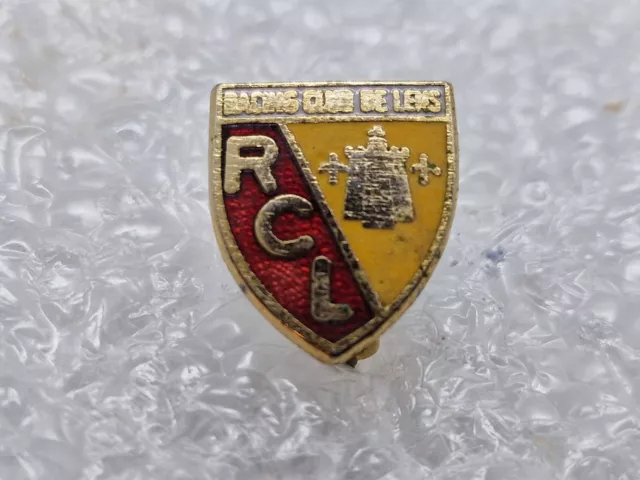 Racing Club de Lens  (France) - lapel badge brooch fitting RCL French