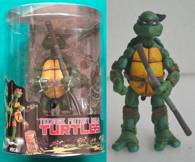 4 PCS NECA Teenage Mutant Ninja Turtles Color Headband Action Figures Model Toys 3