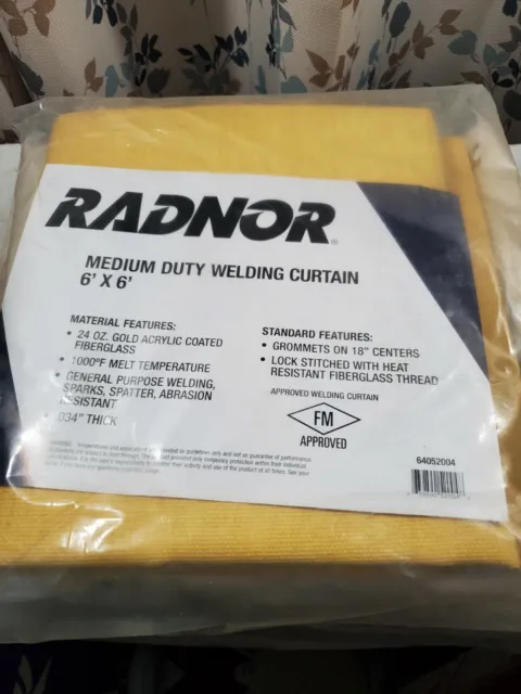Radnor Medium Duty Welding Curtain 6'x6'