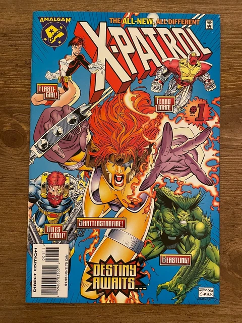 X-Patrol # 1 NM Amalgam Marvel/DC Comic Book Punisher Wonder X-Men Doom Pat J936